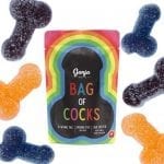 Ganja Edibles Bag of Cocks Sour – 240mg