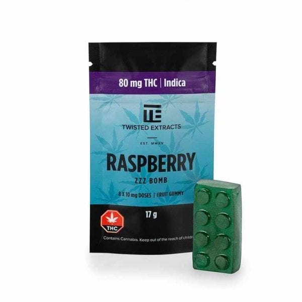 twisted extract blue raspberry thc
