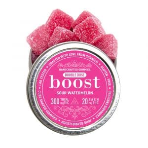 Boost – THC Sour Watermelon Gummies