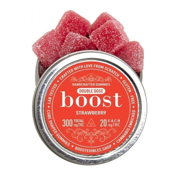 boost strawberry edibles