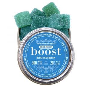 Boost – THC Blue Raspberry Gummies
