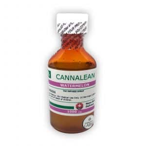 CANNALEAN – 1000mg Watermelon THC Infused Syrup