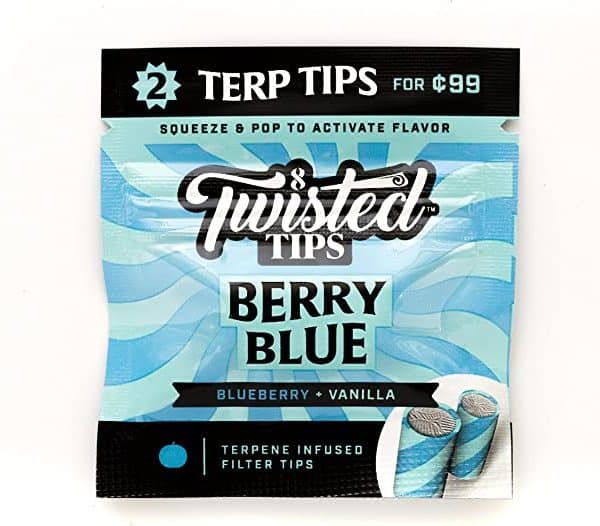 Twisted Tips Berry Blue