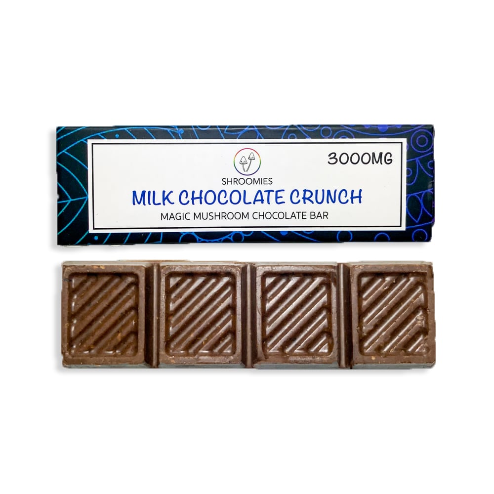 Milk Chocolate Crunch Bar 3000mg