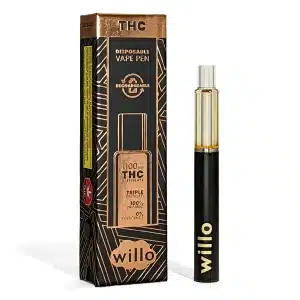 Willo – 1100mg THC Disposable Vape Pen – Sunset Sherbet (Indica)