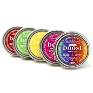 Boost Edibles Variety Pack – 300mg THC Gummies