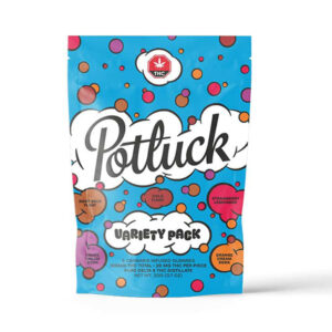 Potluck – Variety Pack THC Gummies 100mg
