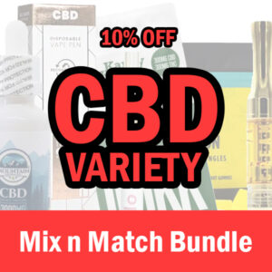 CBD Product Bundle – 10% OFF CBD (Mix n Match Categories)